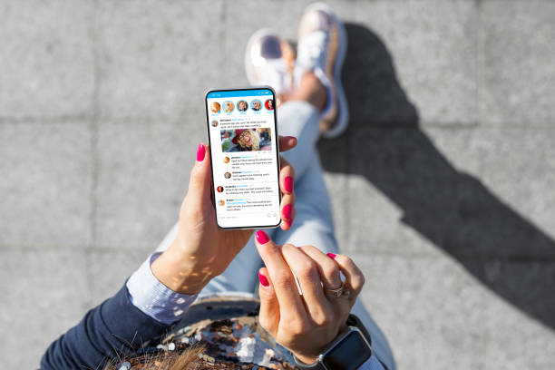 Woman on her phone